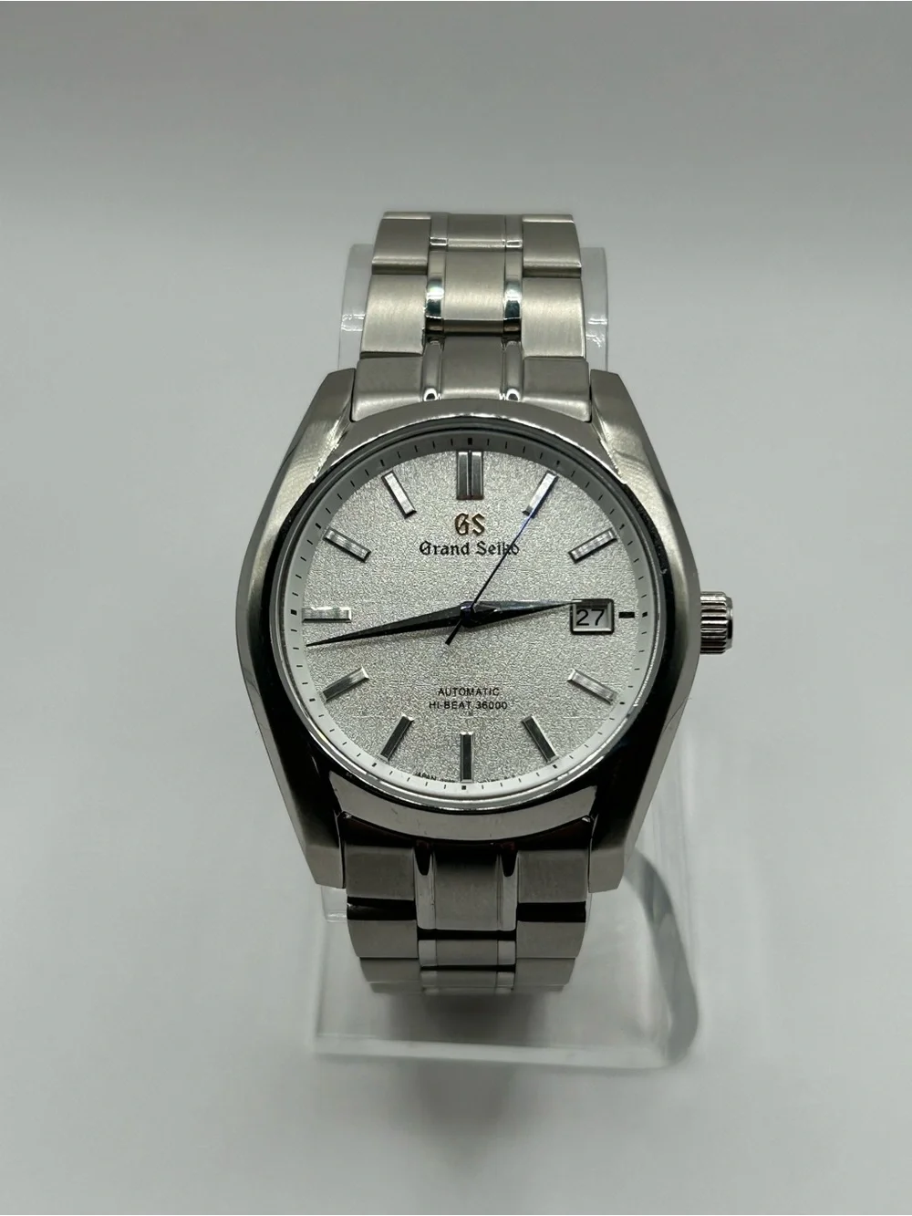 Grand Seiko SBGH201 Hi-Beat 36000 Silver Dial Automatic Men’s Watch
